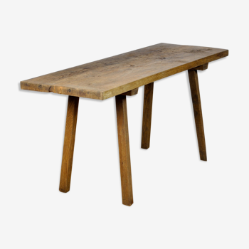 Vintage Oak Butcher’s Table/Farmtable, années 1930