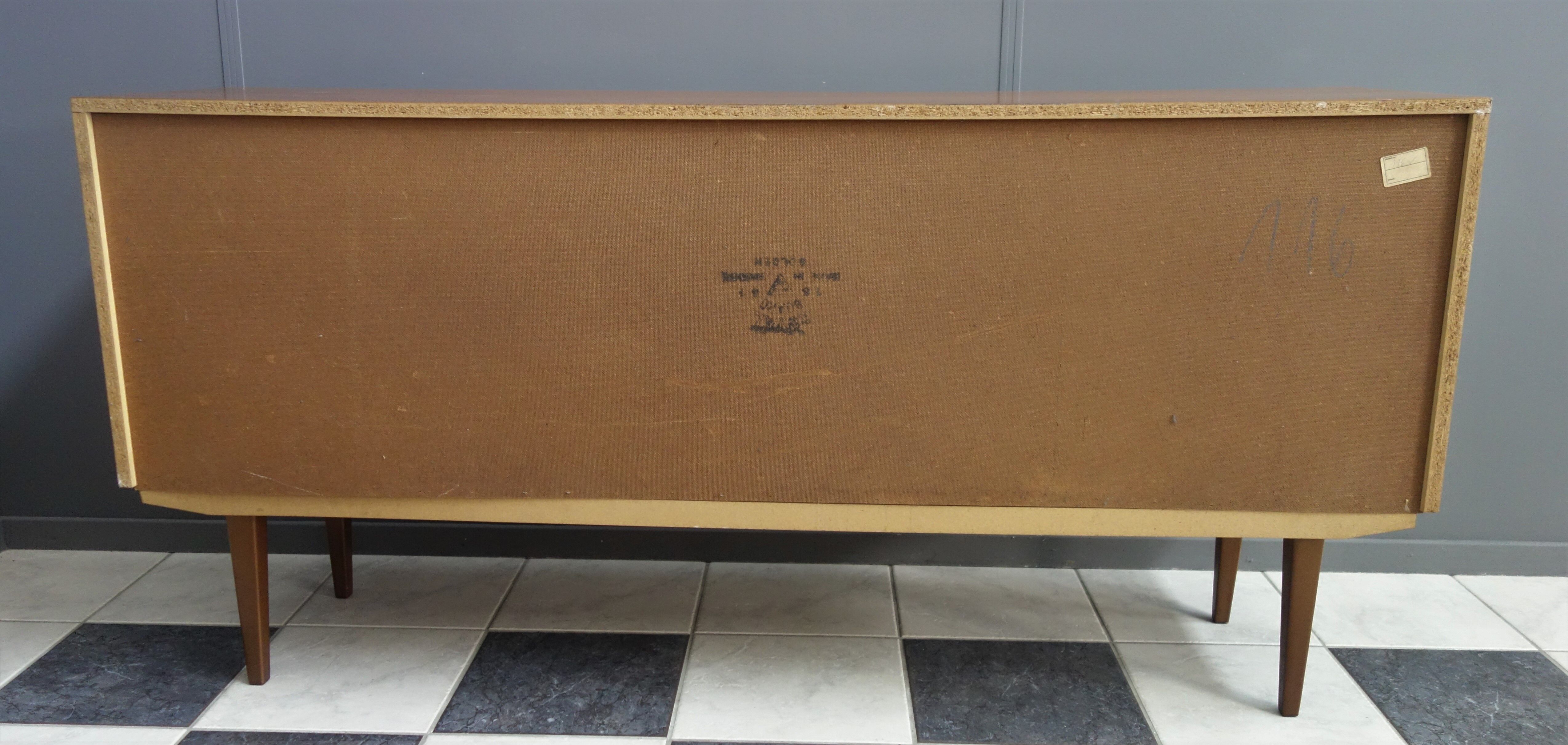 1960s wood swedish sideboard