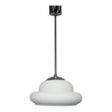 Mid-Century Chrome Pendant, 1960s, Czechoslovakia