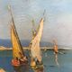 Marine seaside painting