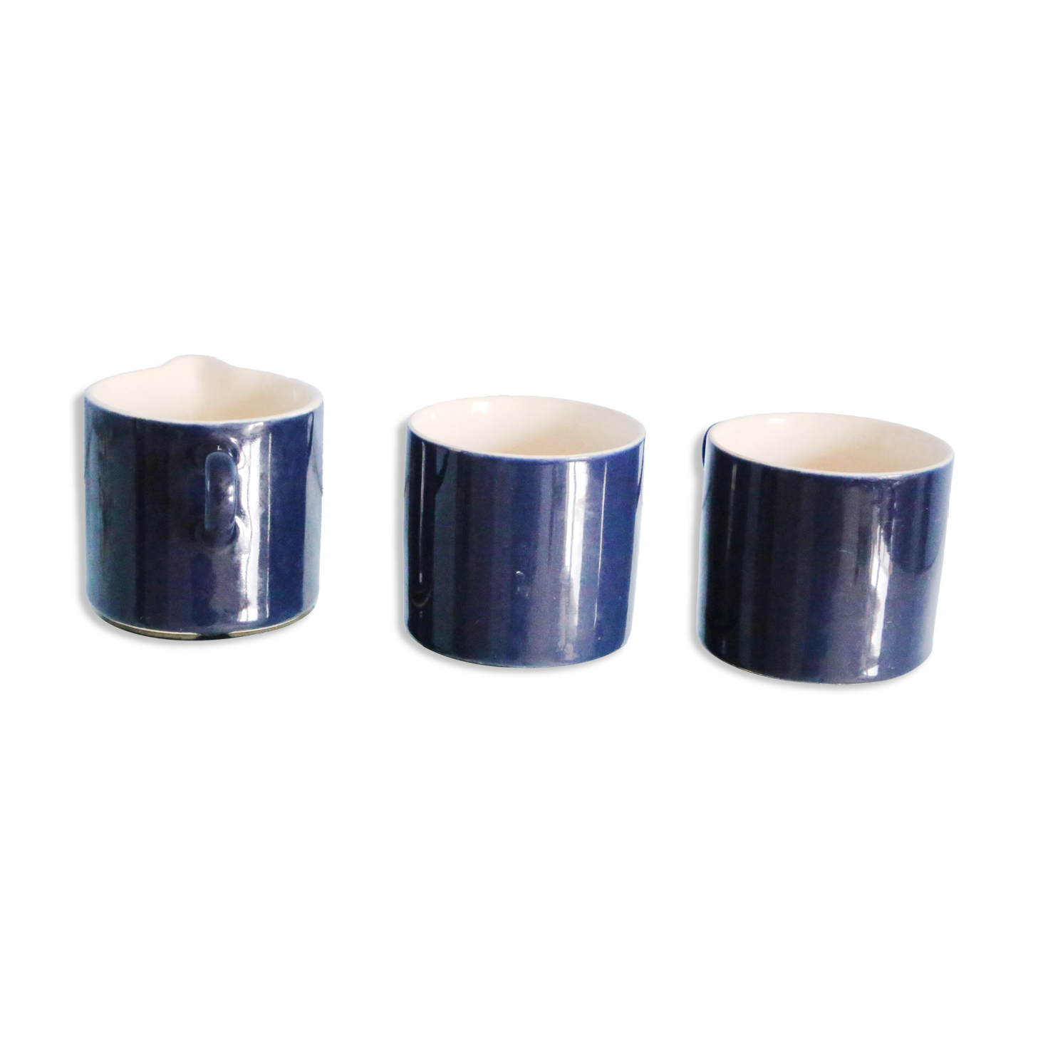 Espresso cups and milk jug, Melitta, Stockholm model, 1960