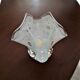 Vintage Art Glass Cup "Venetian Hammade J. I. Co"