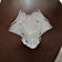 Vintage Art Glass Cup "Venetian Hammade J. I. Co"