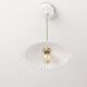 Vintage opaline pendant lamp