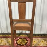 Suite of 6 chairs art deco period