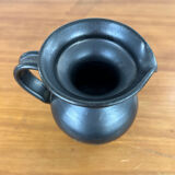 Pitcher Jean Marais black ceramic