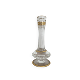 Saint Louis thistle gold vase