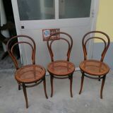 7 Chairs Marche Gebrüder Thonet and Wackerlin & C. original model no. 18