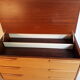 Commode coiffeuse en teck, années 70