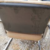 Set 4 armchairs and coffee table