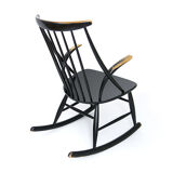 Rocking chair design Illum Wikkelso For Niels Eilersen