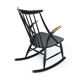 Rocking chair design Illum Wikkelso For Niels Eilersen