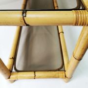 Étagère en bambou, Allemagne, années 1970