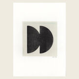 Painting on paper • M185 • signed Eawy