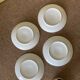 4 cups and saucers, San Marco coffee, Linda Pozzoli decor