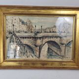 Painting ink and watercolor - jean crozes