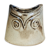 Zoomorphic ceramic vase Caves Dieulefit owl owl