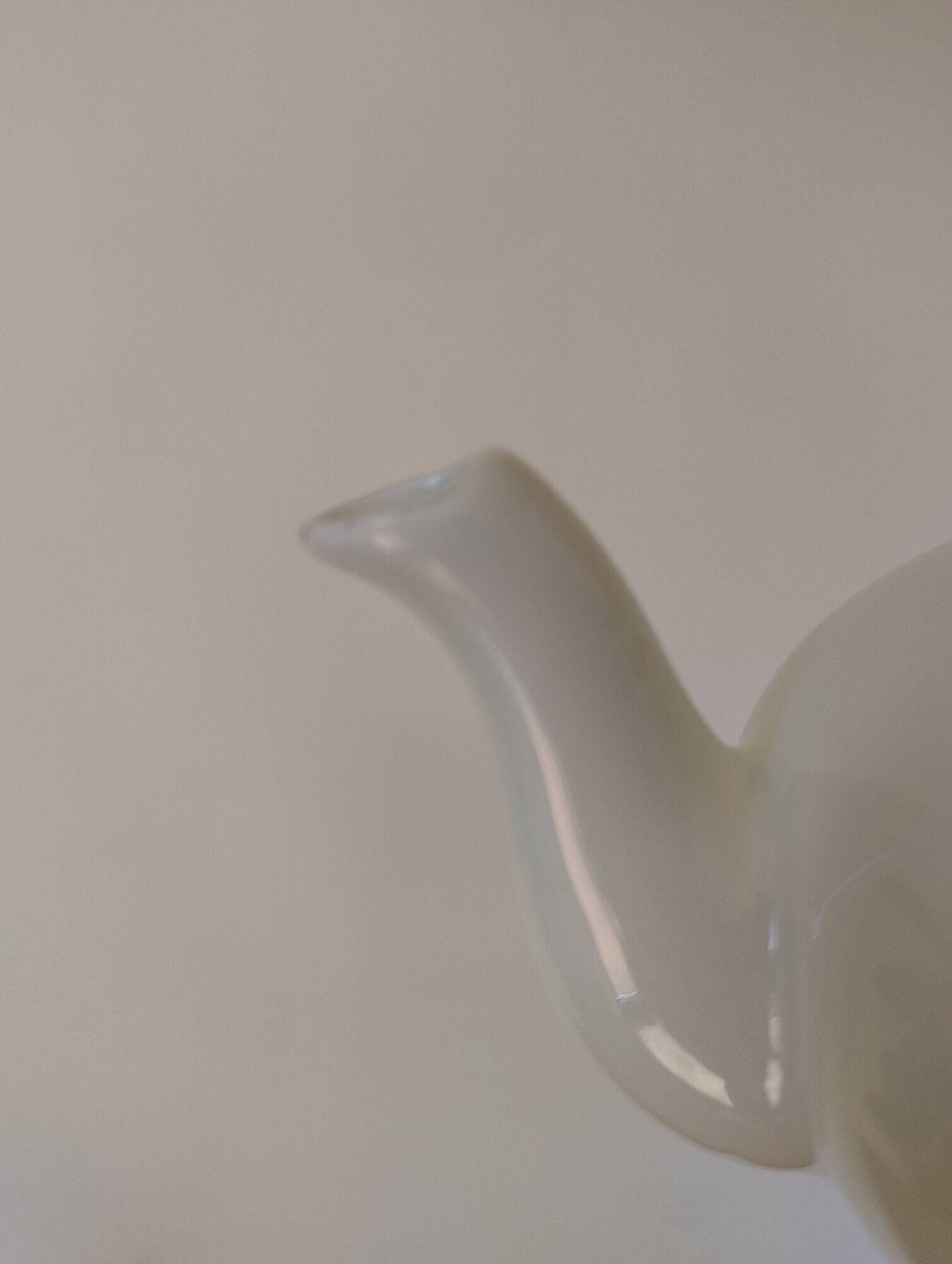 Vintage porcelain teapot from the Auteuil porcelain factory.