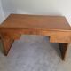 Ancien bureau Art Déco Noyer vintage