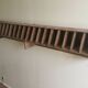 Large antique wall shelf