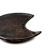 Organic modern wood tray / vide poche, France 1960s