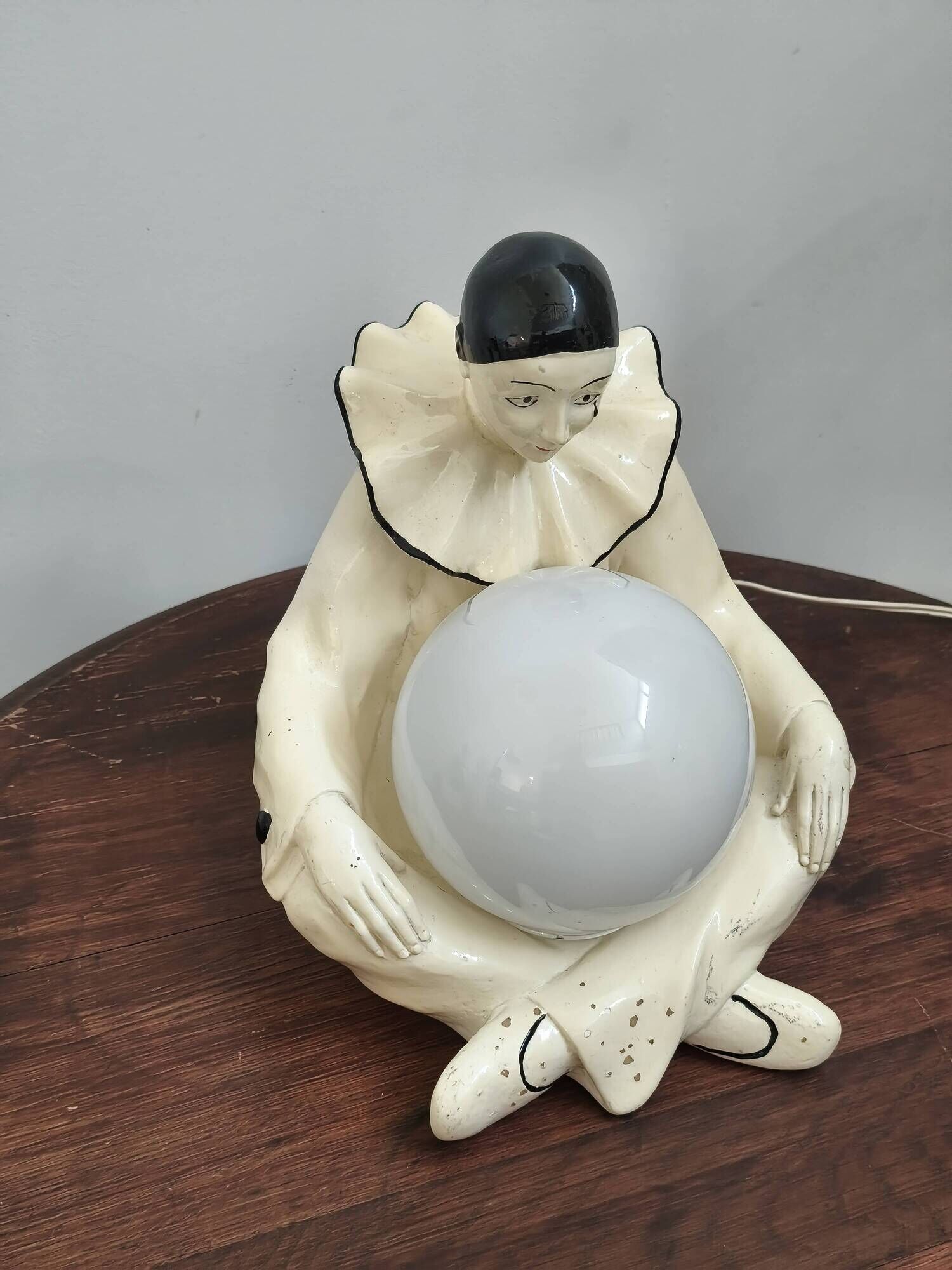 Lampe Pierrot Comedia Dell Arte 1970s
