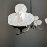 Soace Age designer chandelier, Italy, 1970s