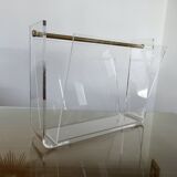 David Lange magazine rack for Roche Bobois 1970