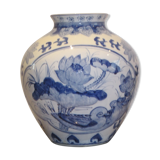 Asia blue vase