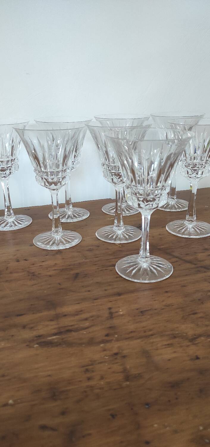 Villeroy and boch crystal wine glass set