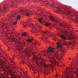 Mid century rya rug / carpet scandinavian design, vintage