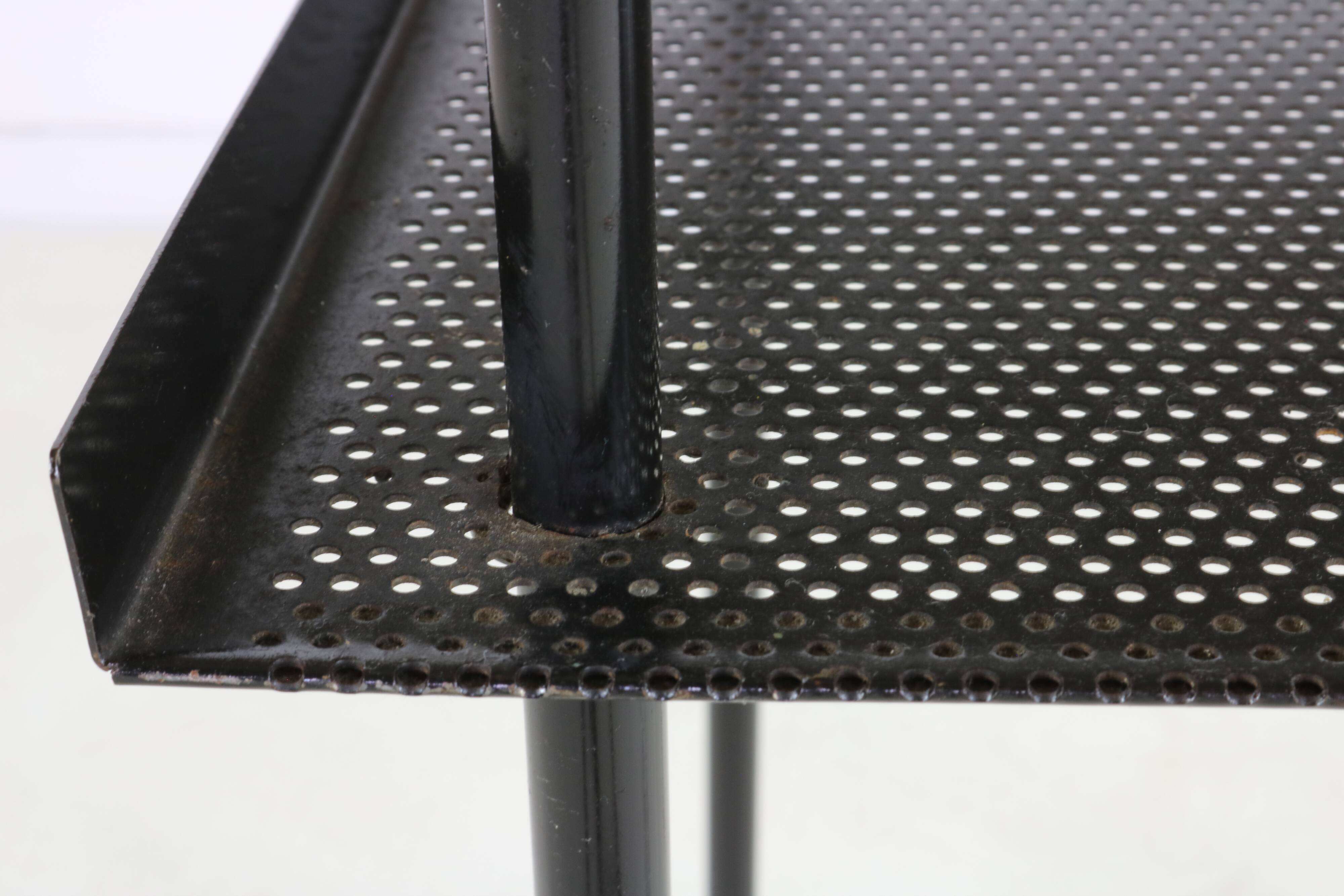 Fifties bed side table by Wim Rietveld for Auping Holland