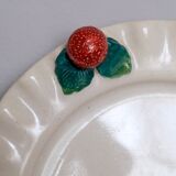 Service dessert in old strawberry Moutiers