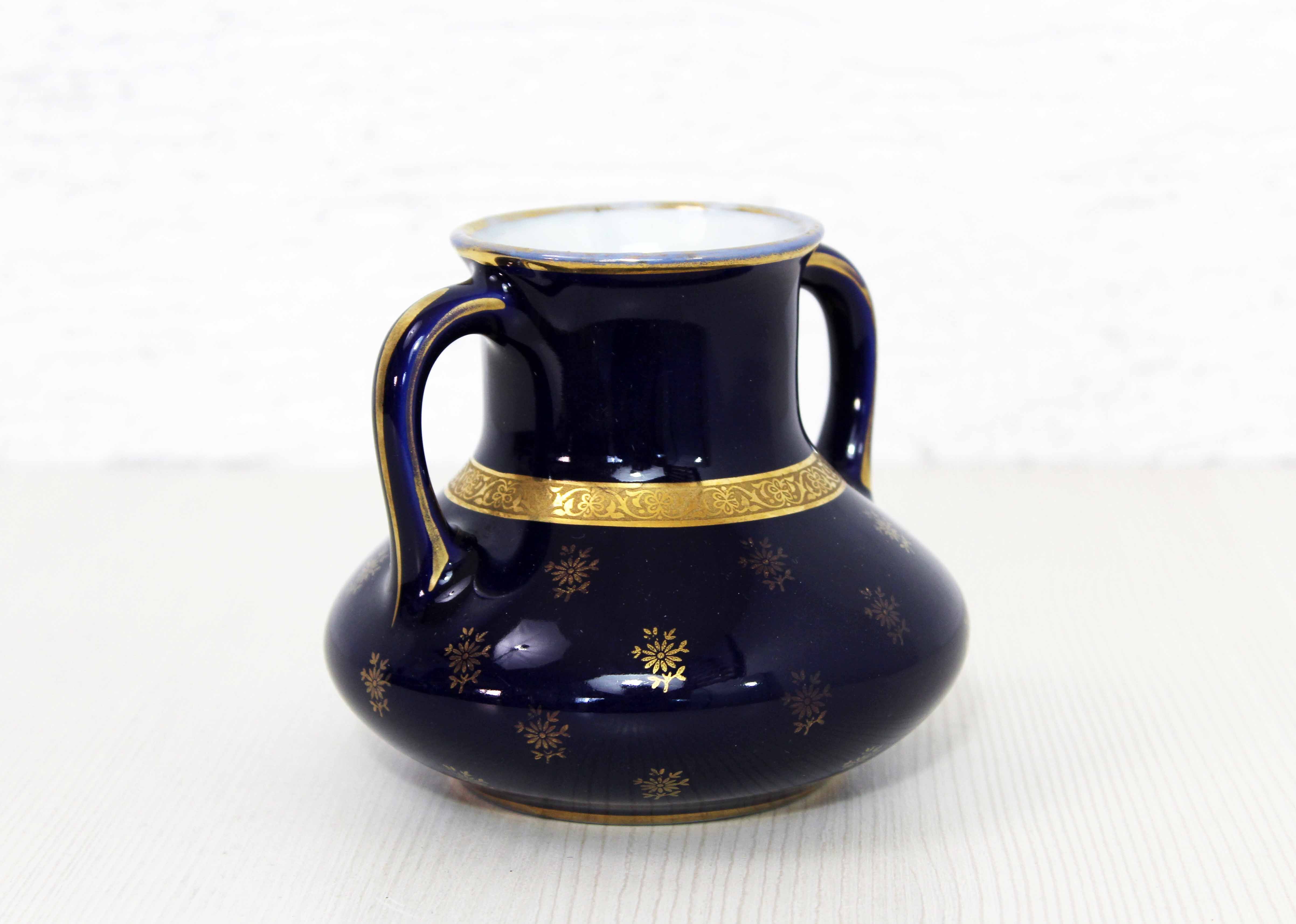 Limoges porcelain vase