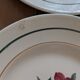 8 assiettes plates Marielle Saint Amand