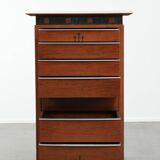 Beautiful Art Deco design chest of drawers with 7 drawers