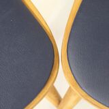 Set of 6 scandinavian vintage chairs 1960