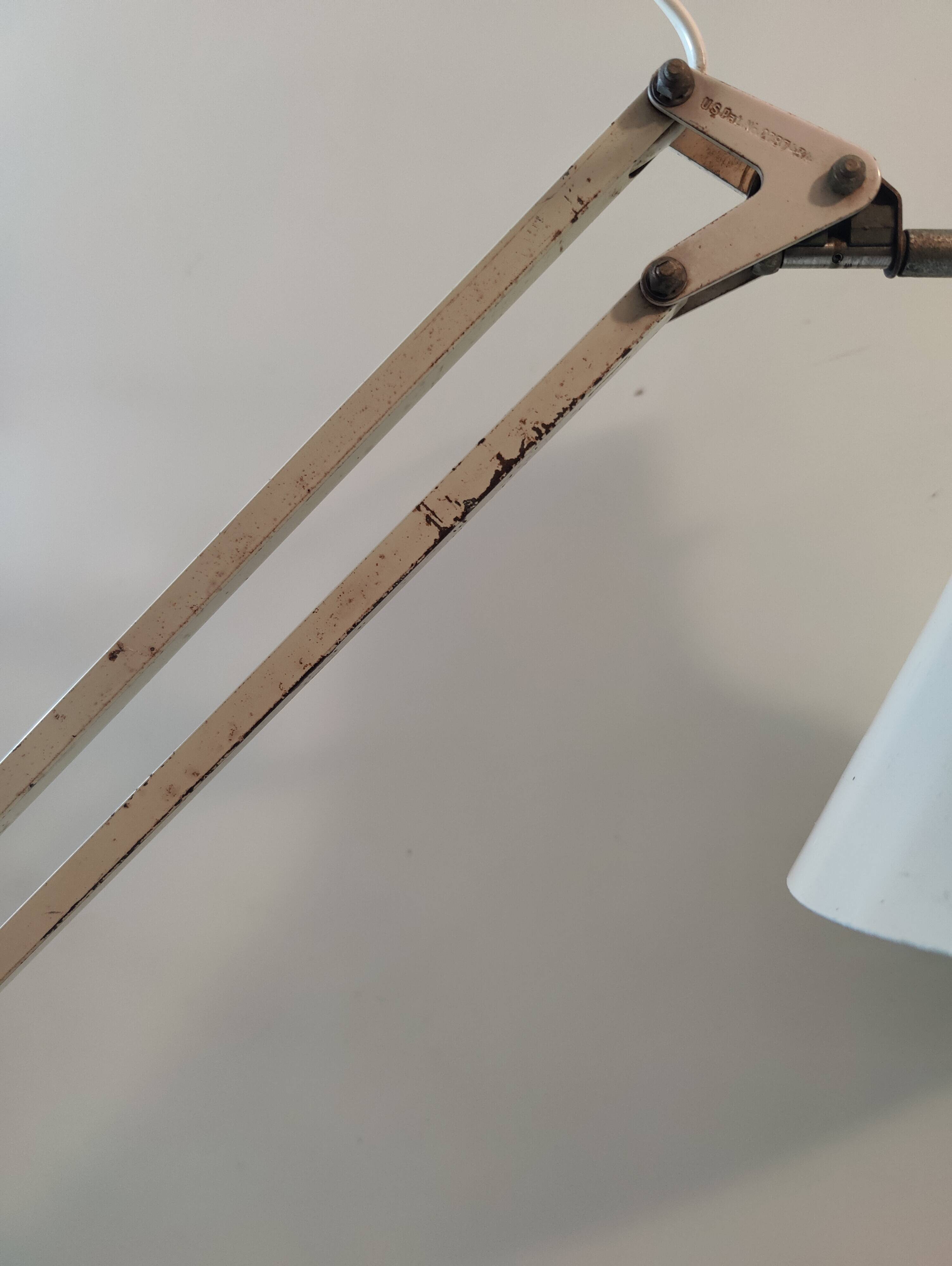 Luxo L-1 articulated lamp, Jacobsen, 1940s