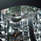 Vintage Vallerysthal crystal vase