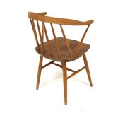 Set of 3 Scandinavian "Pinnstolar" chairs, Nesto, Nässjö, Sweden, 1960