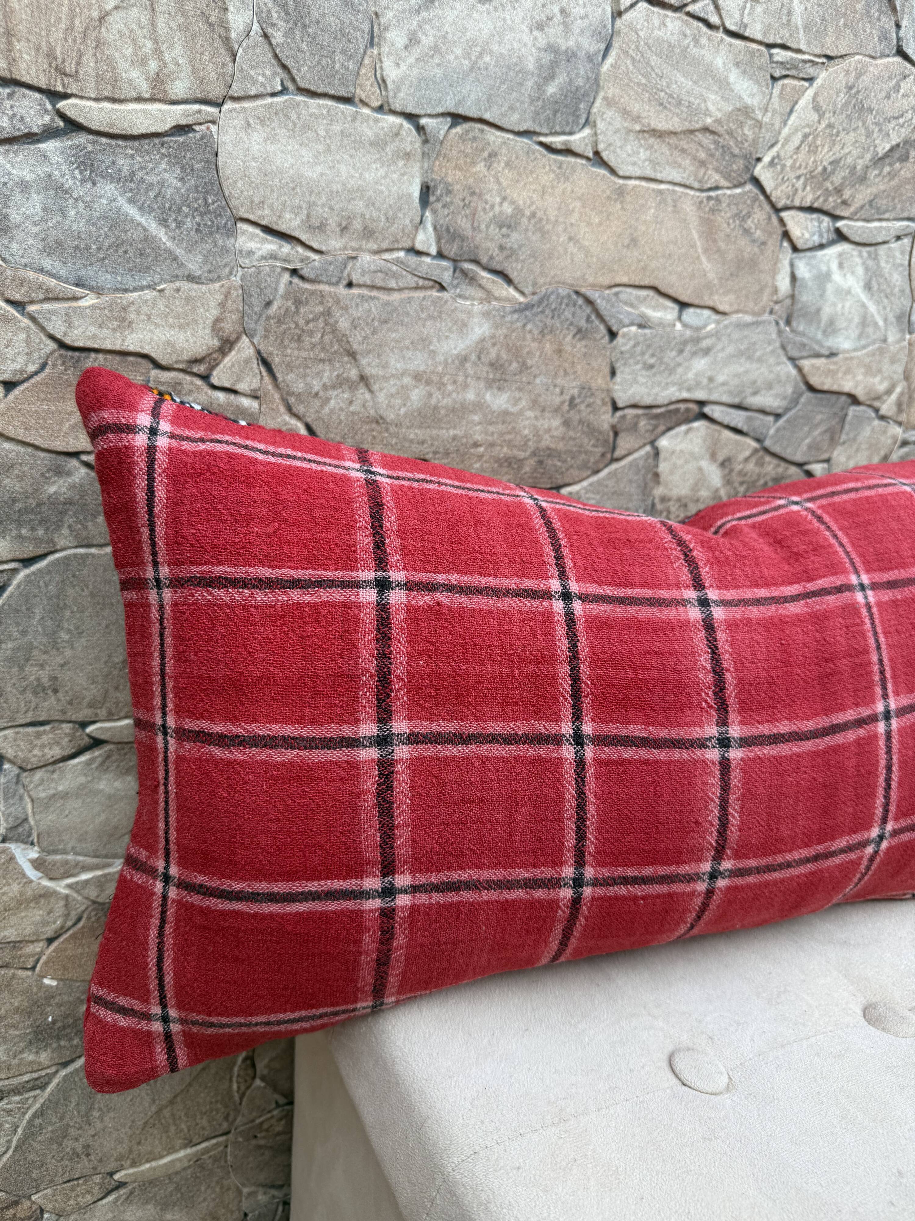 Moroccan pillowcase, Berber cushion cover, woven pillowcase