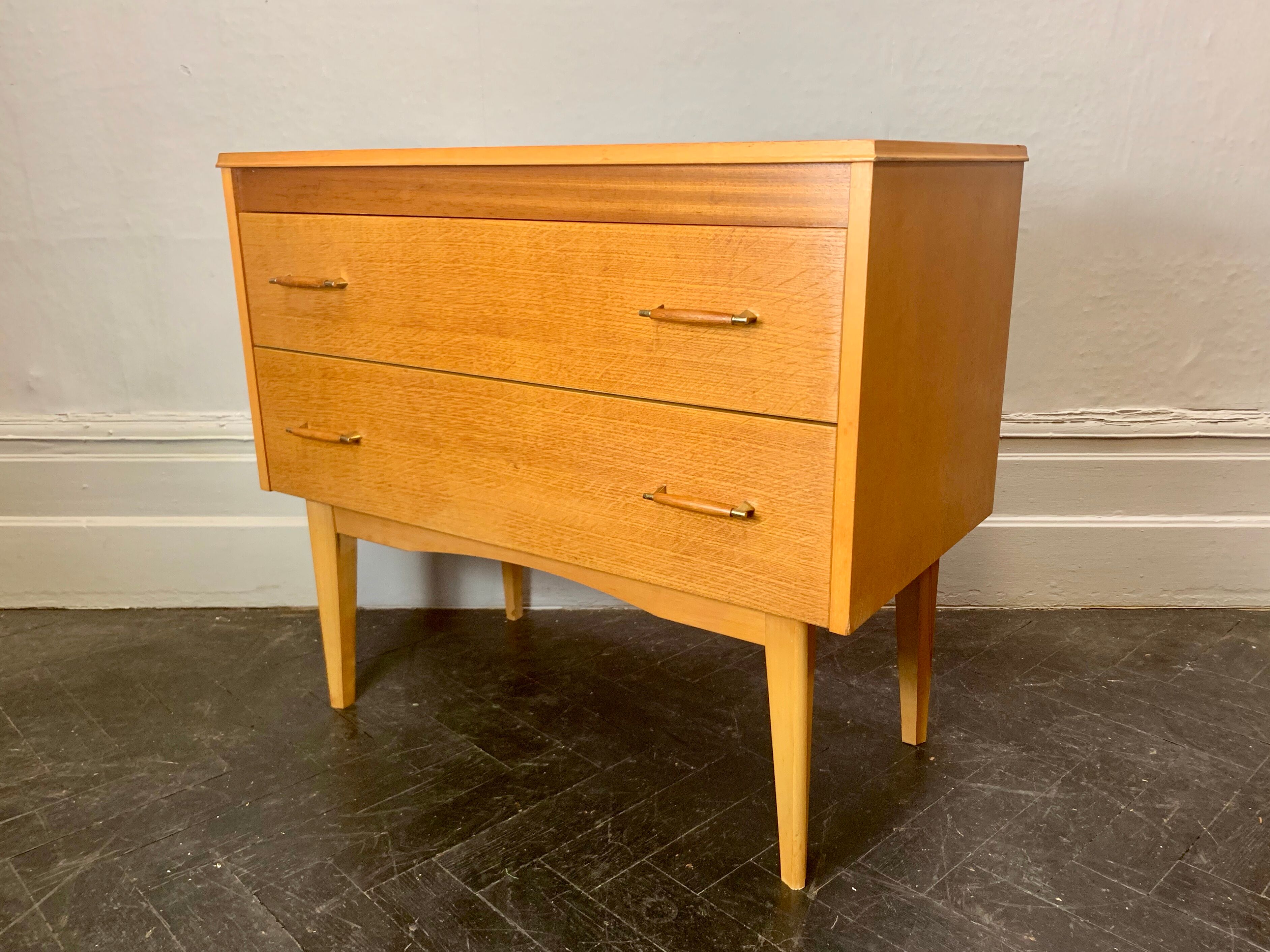 Small Vintage Chest of Drawers by Lebus #D47