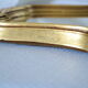 Rocaille mirror Louis XV style gilded with vintage gold leaf