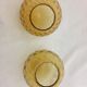 Vintage amber glass lamp globes