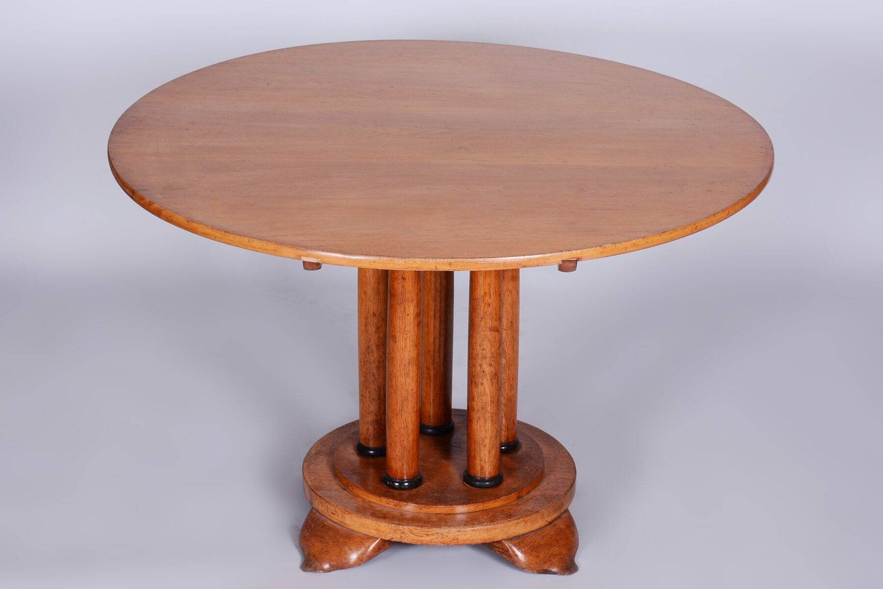 Biedermeier Dining Table in Oak, Austria, 1830s