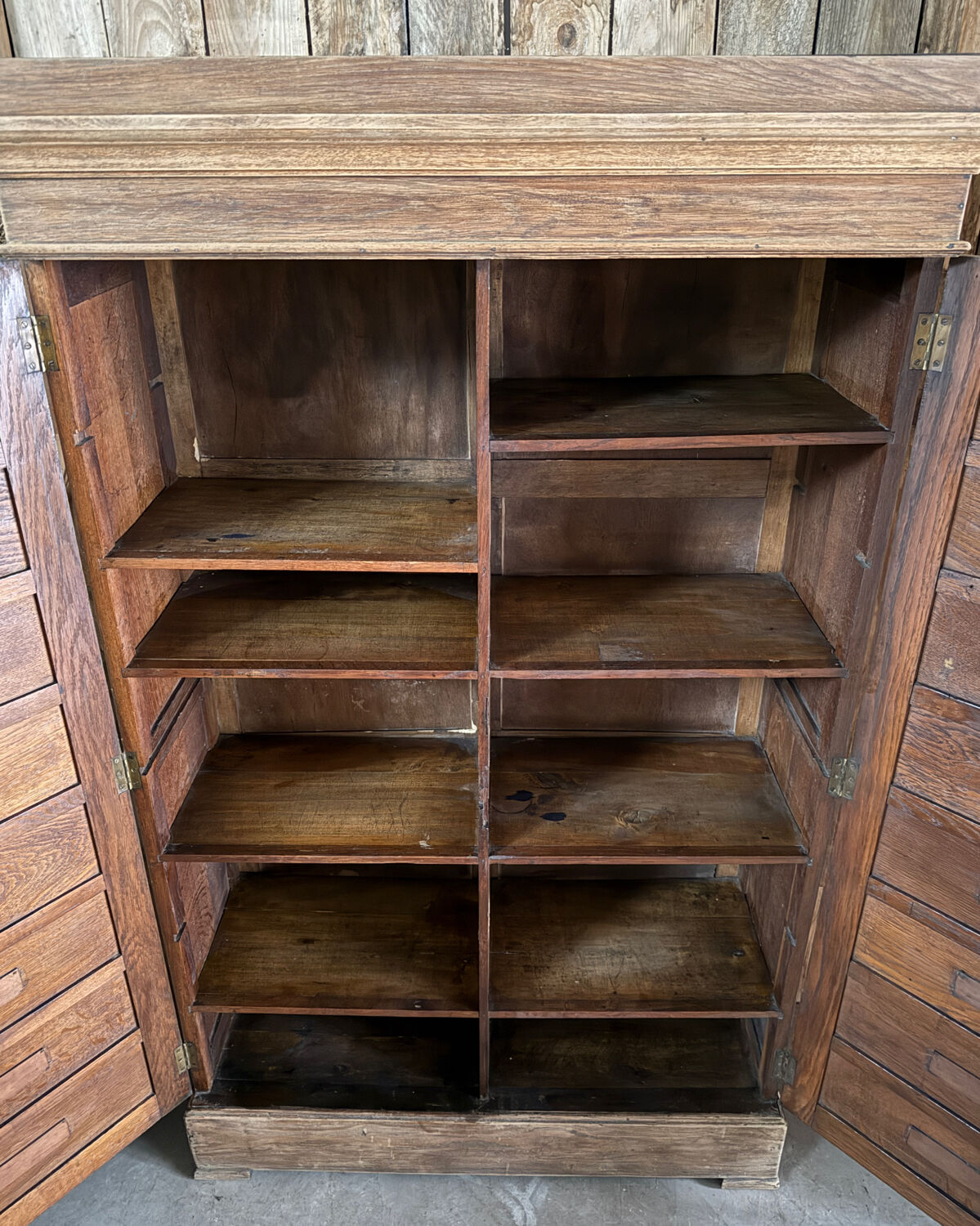 Old oak notary cabinet (renovated)