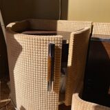 Headboard set with bedside tables