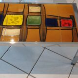 Vintage ceramic coffee table 1970s