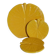 Three vintage water lily presentation dishes in slip