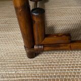 Square rattan coffee table
